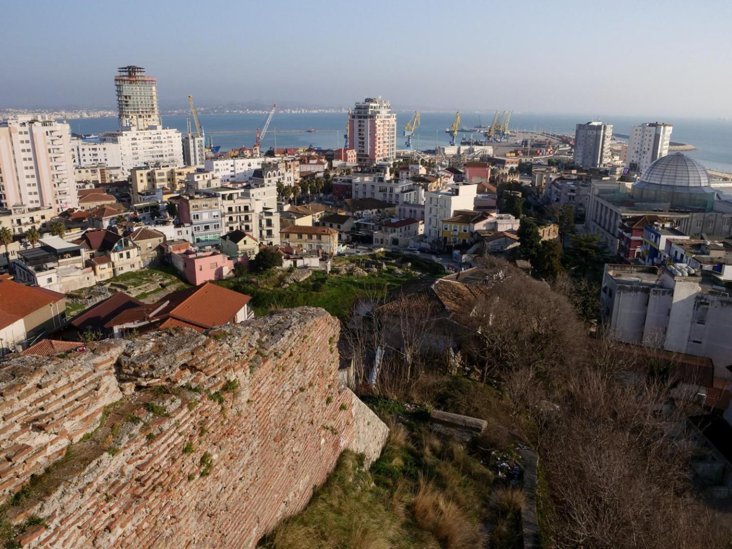 Super Apartment In The Ancient Roman Amphitheater Durrës Extérieur photo